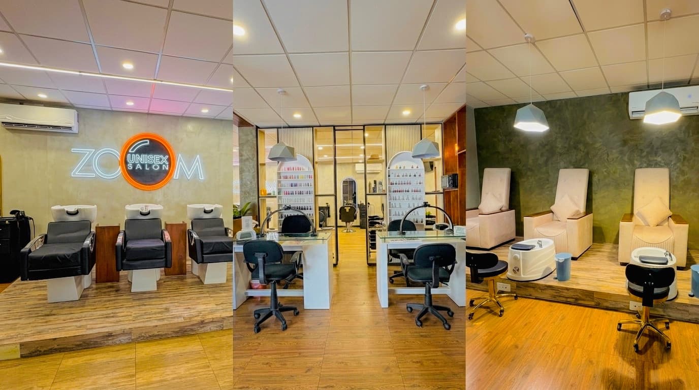 Professional stylist at work